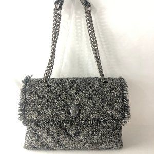 Kurt Geiger London Tweed Kensington Bag